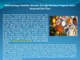 Maintaining a Healthy Lifestyle through Workout Program and a Balanced Diet Plan PowerPoint PPT Presentation