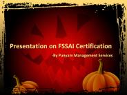 FSSAI Certification for Food Safety