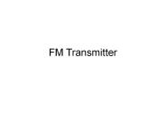 FM Transmitter