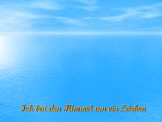 Ich bat den Himmel um ein Zeichen