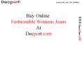 Buy Online Womens Jeans