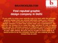 Find reputed graphic design company in Delhi PowerPoint PPT Presentation