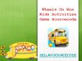 Wheels On Bus Kids Activities Game Sourcecode PowerPoint PPT Presentation