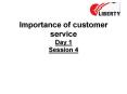 Liberty Shoes Online - Importance of Customer PowerPoint PPT Presentation