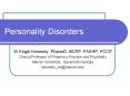 Personality Disorders PowerPoint PPT Presentation