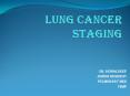 Lung cancer staging PowerPoint PPT Presentation