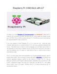 Raspberry Pi 3 Will Work with IoT - BlueApp.io PowerPoint PPT Presentation