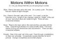 Motions Within Motions Or, why you always feel like you are just going in circles. PowerPoint PPT Presentation