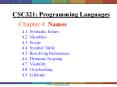 CSC321: Programming Languages PowerPoint PPT Presentation