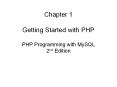 Chapter 1 Getting Started with PHP PHP Programming with MySQL 2nd Edition PowerPoint PPT Presentation