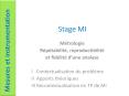 Stage MI PowerPoint PPT Presentation