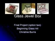Glass Jewel Box