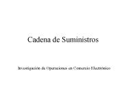 Cadena de Suministros
