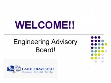 Engineering Advisory Board!