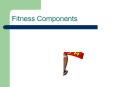 Fitness Components PowerPoint PPT Presentation