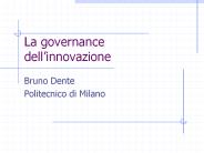 La governance dell