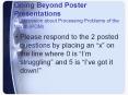Going Beyond Poster Presentations A Discussion about Processing Problems of the Month (POM) PowerPoint PPT Presentation