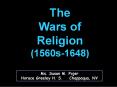 The Wars of Religion PowerPoint PPT Presentation