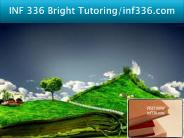 INF 336 Bright Tutoring/inf336.com