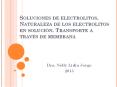 Soluciones de electrolitos. Naturaleza de los electrolitos en soluci PowerPoint PPT Presentation
