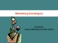 Marketing Estrat PowerPoint PPT Presentation