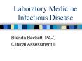 Laboratory Medicine Infectious Disease PowerPoint PPT Presentation