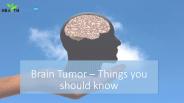 Brain Tumor – Things you should know (1)