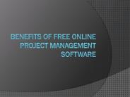 Free Online Construction Project Management Software Benefits