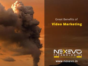 Great Benefits of Video Marketing