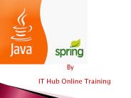 Best spring training | spring online training