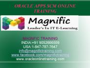 Oracle Apps SCM Online Training in USA|UK
