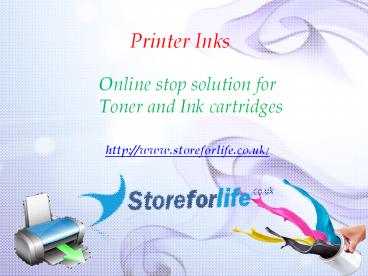 Increase Quality and Performance with HP inkjet Cartridges