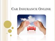One Can Get Car Insurance Online Very Quickly