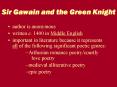 Sir Gawain and the Green Knight PowerPoint PPT Presentation