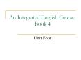 An Integrated English Course Book 4 PowerPoint PPT Presentation