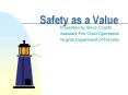 Safety%20as%20a%20Value PowerPoint PPT Presentation