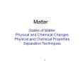 Matter PowerPoint PPT Presentation