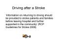 Driving after a Stroke PowerPoint PPT Presentation