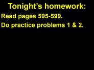 Tonight