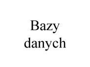 Bazy danych