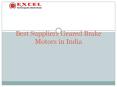 Brake Motors India (2) PowerPoint PPT Presentation