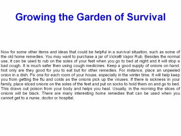 Tips For Surviving In The Dessert