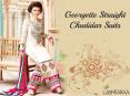 Georgette Straight Churidar suits PowerPoint PPT Presentation