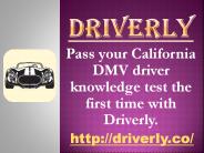 dmv test california