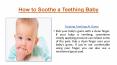 How to Soothe a Teething Baby( BABY TEETHING MASSAGER) PowerPoint PPT Presentation