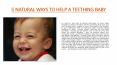 5 NATURAL WAYS TO HELP A TEETHING BABY PowerPoint PPT Presentation