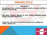 Harvarad Citation Style Guideline
