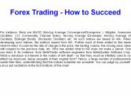 Valuable Tips in Forex Trading