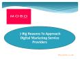 7 Big Reasons To Approach Digital Marketing Service Providers PowerPoint PPT Presentation