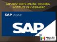 SAP ABAP OOPS ONLINE  TRAINING INSTITUTE IN HYDERABAD PowerPoint PPT Presentation